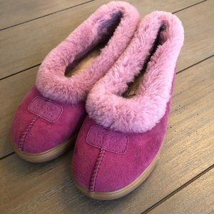 UGG Australia Pink Rylan Slippers Womens 9
